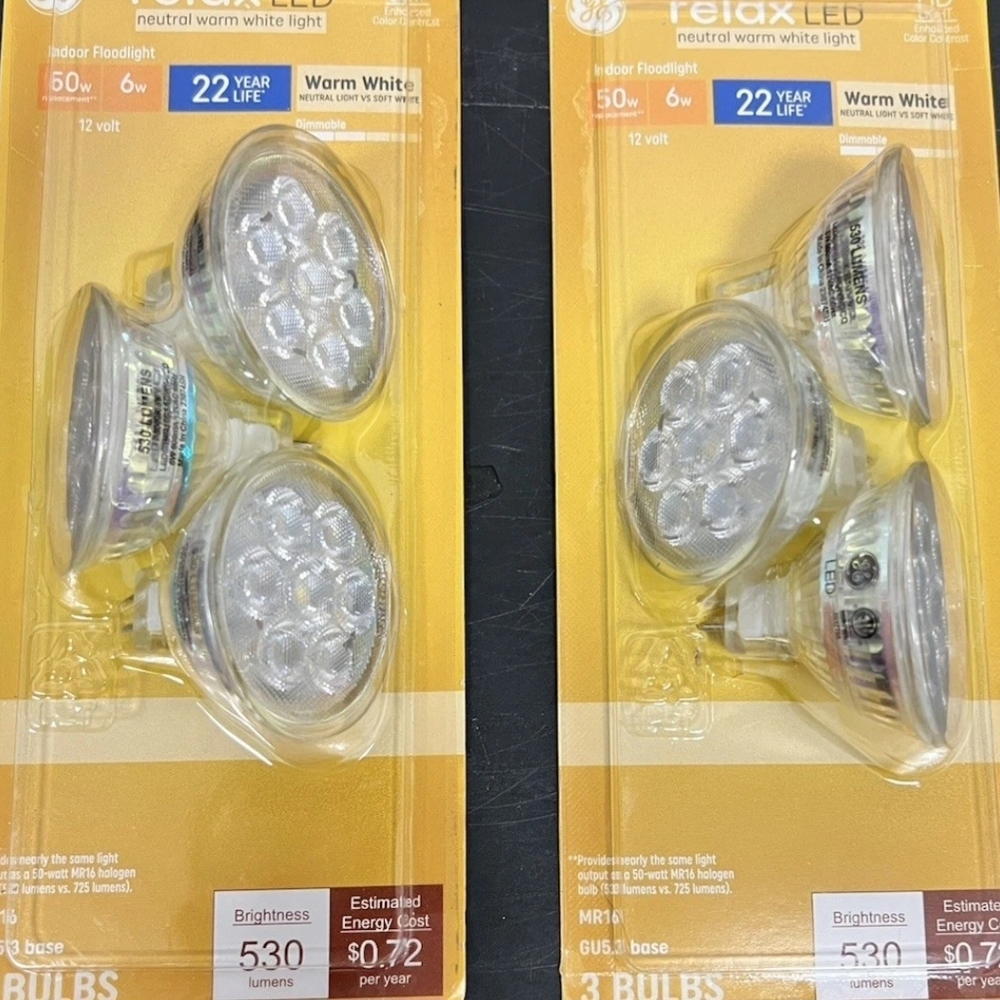 Ge LED Relax Floodlight Bulbs 50watt